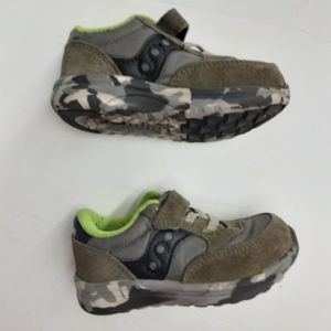Saucony Baby Jazz Lite Camouflage  Velcro Sneakers Size 5